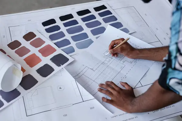 Modern studio presentation